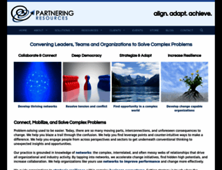 partneringresources.com screenshot