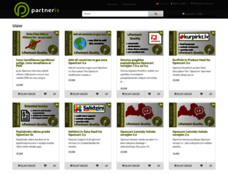 partneris.lv screenshot