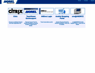 partnernet.andritz.com screenshot
