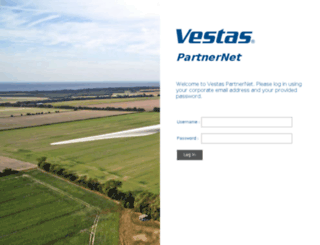 partnernet.vestas.com screenshot