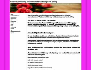 partnerrueckfuehrung-liebeszauber.com screenshot