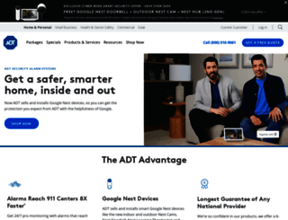 partners.adt.com screenshot