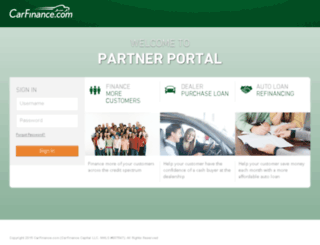 partners.carfinance.com screenshot