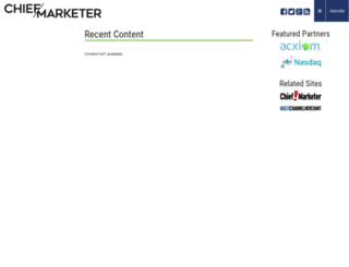 partners.chiefmarketer.com screenshot