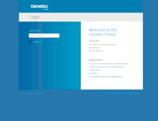 partners.genetec.com screenshot