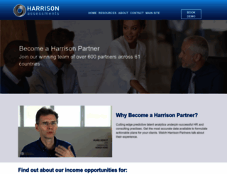 partners.harrisonassessments.com screenshot