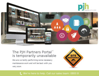 partners.pjh.uk screenshot