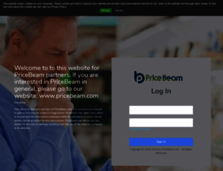 partners.pricebeam.com screenshot