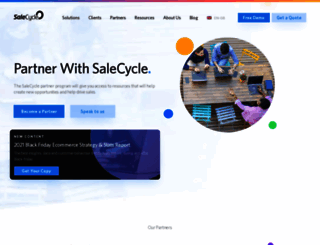 partners.salecycle.com screenshot
