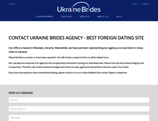 partners.ukrainebridesagency.com screenshot