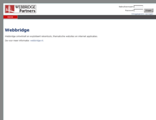 partners.webbridge.nl screenshot