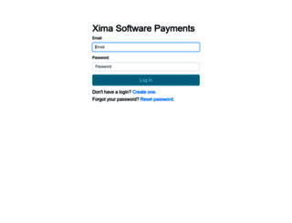 partners.ximasoftware.com screenshot