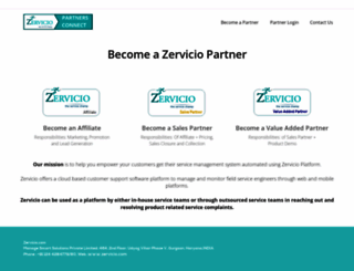 partners.zervicio.com screenshot
