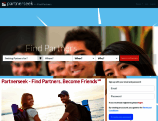 partnerseek.com screenshot