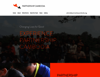 partnershipcambodia.org screenshot
