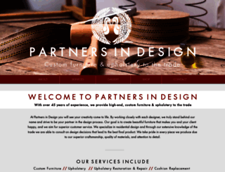 partnersindesignltd.com screenshot
