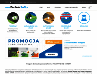 partnersoft.pl screenshot