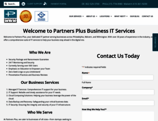 partnersplus.com screenshot