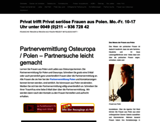 partnervermittlung-polnische-frauen.de screenshot