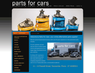 parts-for-cars.com.au screenshot
