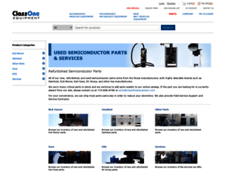 parts.classoneequipment.com screenshot