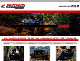 parts.southernhonda.com screenshot