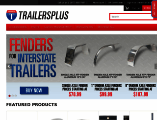 parts.trailersplus.com screenshot