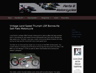 partsandmotorcycles.com screenshot
