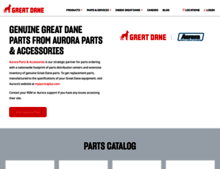 partsedge.greatdanetrailers.com screenshot