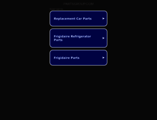 partsgroup.com screenshot