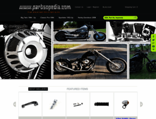 partsopedia.com screenshot