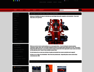 partsrack.com screenshot