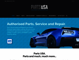 partsusa.co.uk screenshot