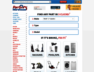partswarehouse.com screenshot