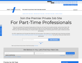 parttimecrossing.com screenshot