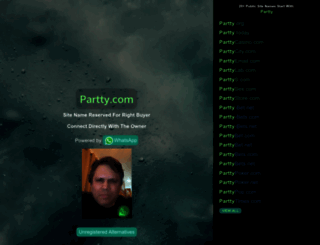 partty.com screenshot