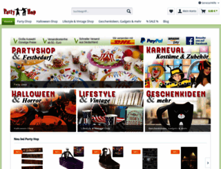 party-hop.de screenshot