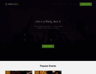 partyace.com screenshot