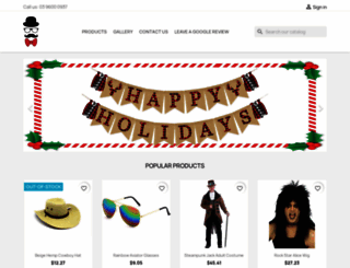 partyandyou.com.au screenshot