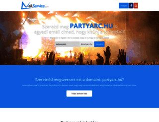 partyarc.hu screenshot