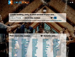 partyblast.com screenshot