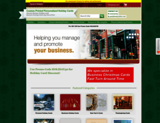 partyblock.holidaycardwebsite.com screenshot