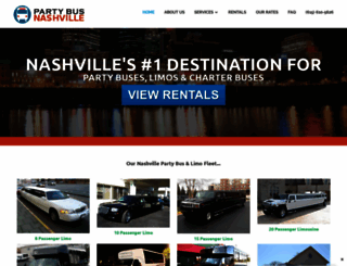 partybusinnashville.com screenshot