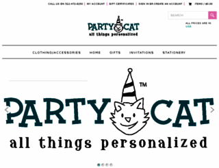 partycat.com screenshot