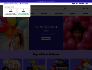 partycitystores.com screenshot