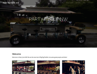 partycyclenw.com screenshot