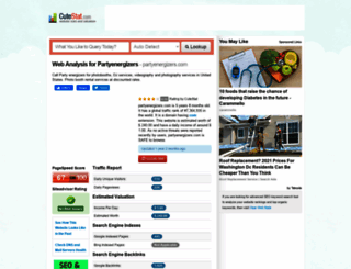 partyenergizers.com.cutestat.com screenshot
