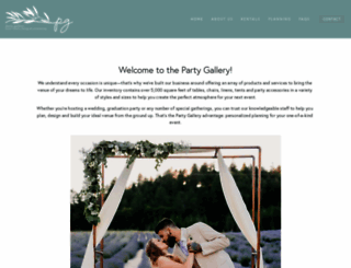 partygallerymedford.com screenshot