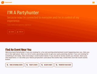 partyhunter.com screenshot