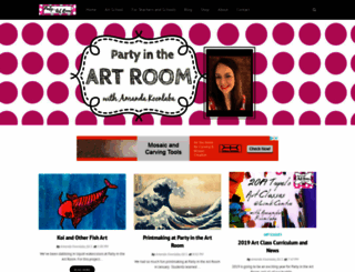 partyinartroom.com screenshot